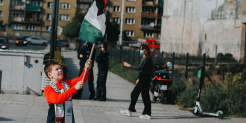 Wolna Palestyna - manifestacja we Wrocławiu