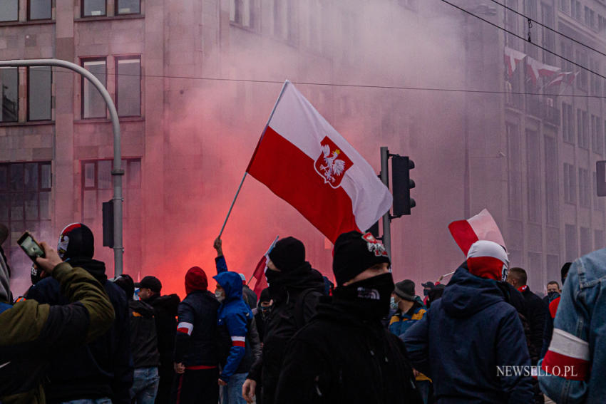 Marsz Niepodległości w Warszawie