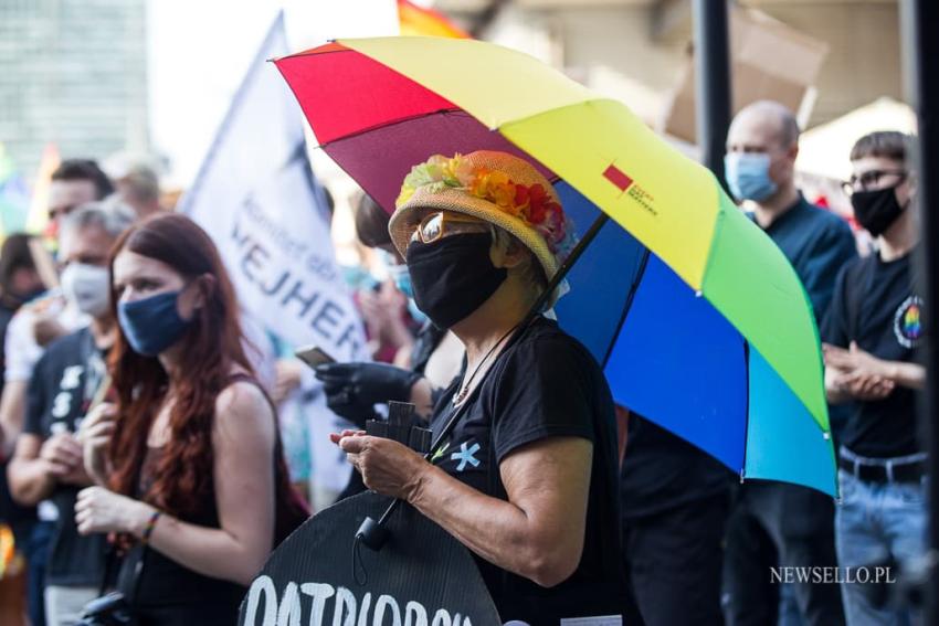 Protest LGBT: Gdańsk solidarny z Margot