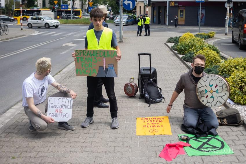 Extinction Rebellion - protest we Wrocławiu