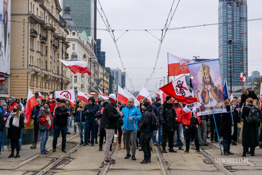 Marsz Niepodległości w Warszawie