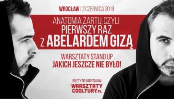 Abelard Giza poprowadzi warsztaty ze stand-upu! [fot. materiały prasowe]