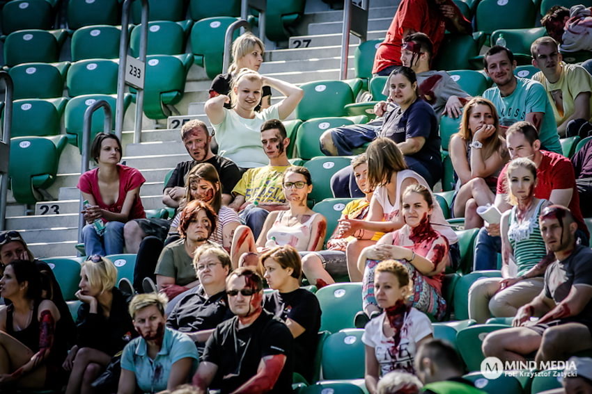 Cwiczenia na stadionie