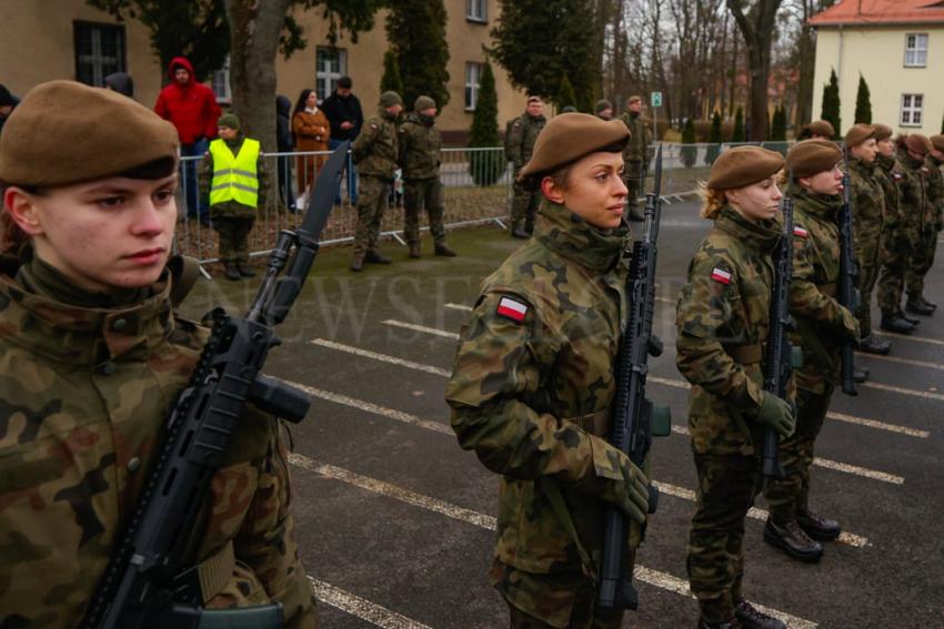 Uroczysta przysięga wojskowa WOT we Wrocławiu