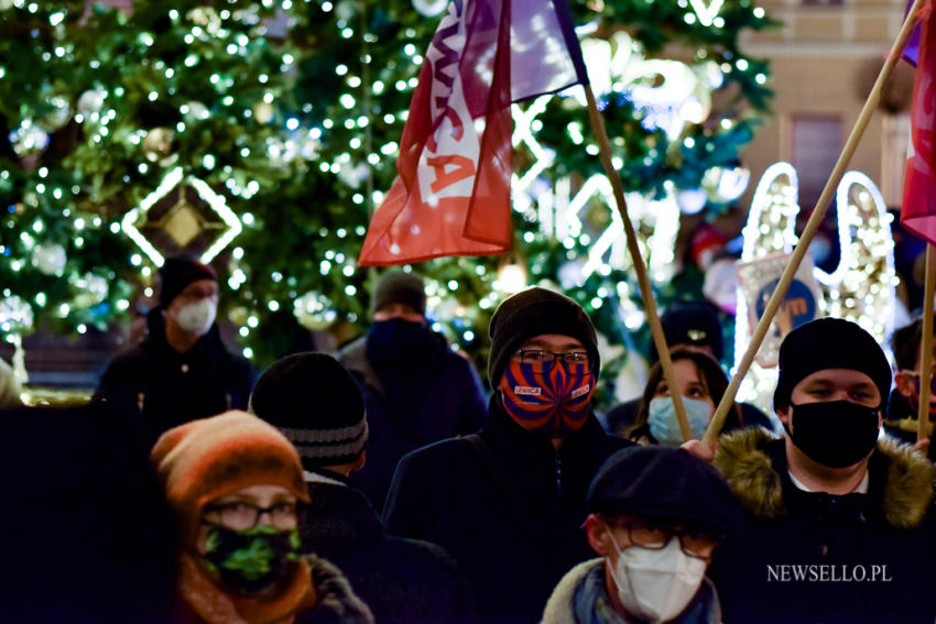 Wolne Media - protest w Lublinie