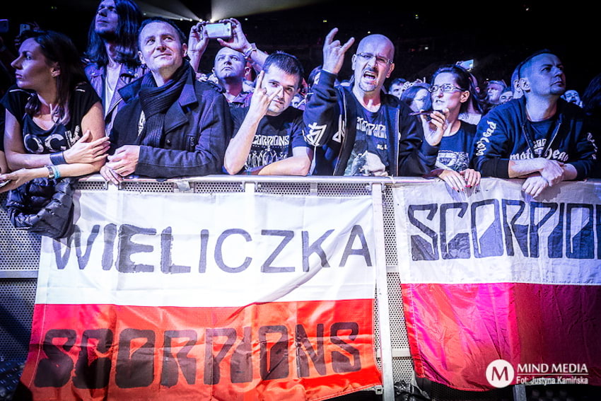 Krakow: Koncert zespolu Scorpions