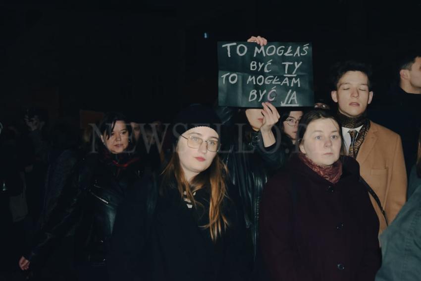 Na imię miała Liza - cichy protest w Warszawie