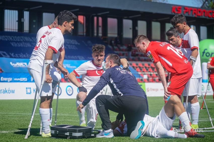 AMP Futbol 2021: Polska - Turcja 1:4