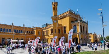 Protest PKP Cargo we Wrocławiu