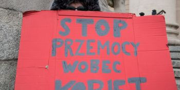 Demonstracja z okazji Dnia Kobiet w Poznaniu
