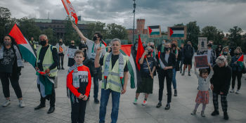 Wolna Palestyna - manifestacja we Wrocławiu