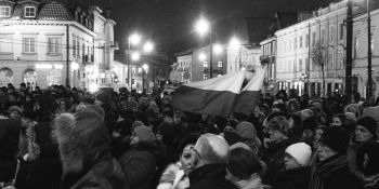 Światełko dla Pawła Adamowicza w Lublinie