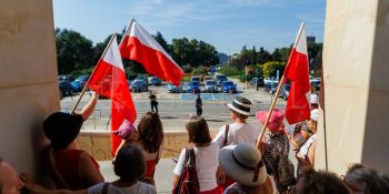 W obronie polskiej szkoły - demonstracja we Wrocławiu