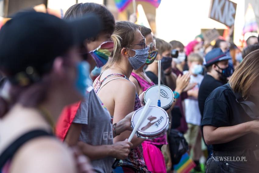 Protest LGBT: Gdańsk solidarny z Margot