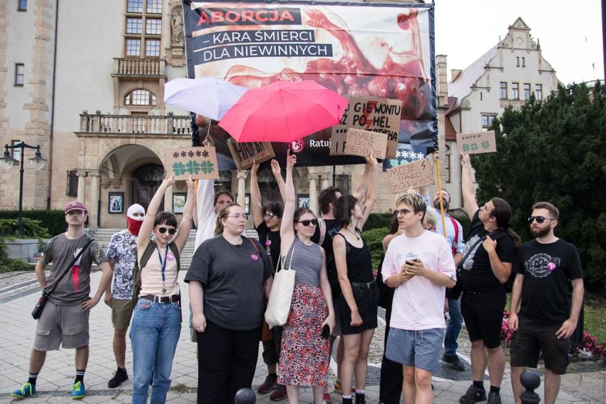 „Aborcja TAK” - manifestacja w Poznaniu