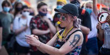 Protest LGBT: Gdańsk solidarny z Margot