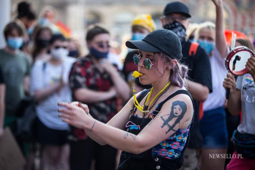 Protest LGBT: Gdańsk solidarny z Margot