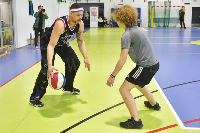 Harlem Globetrotters i WKS Śląsk w Dobrzykowicach