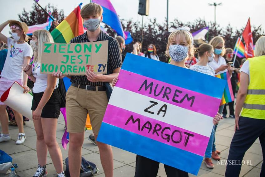 Wszystkich nas nie zamkniecie - manifestacja w Szczecinie