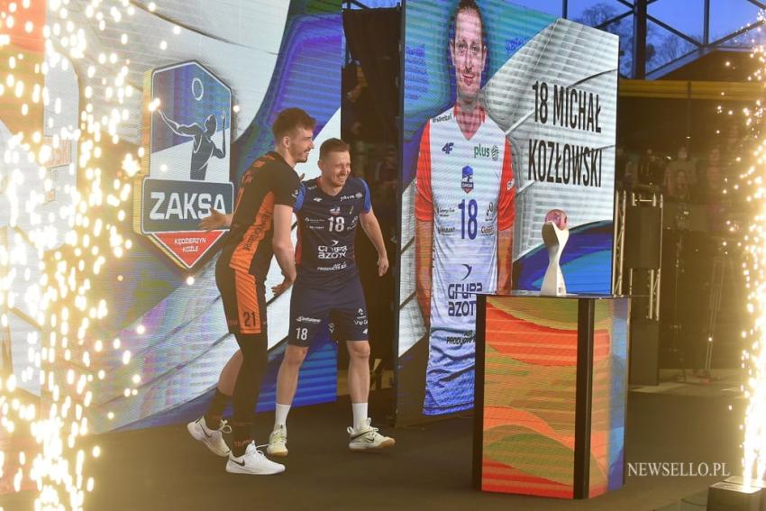 Puchar Polski Mężczyzn 2022: Grupa Azoty ZAKSA Kędzierzyn-Koźle -Jastrzębski Węgiel 3:0