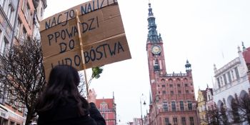 Żądamy Godności na Granicy - manifestacja w Gdańsku