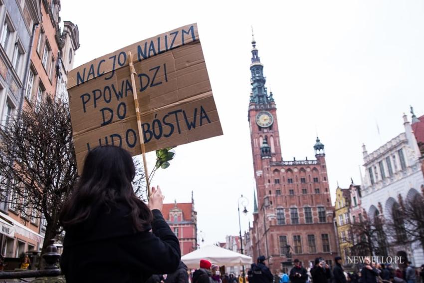 Żądamy Godności na Granicy - manifestacja w Gdańsku