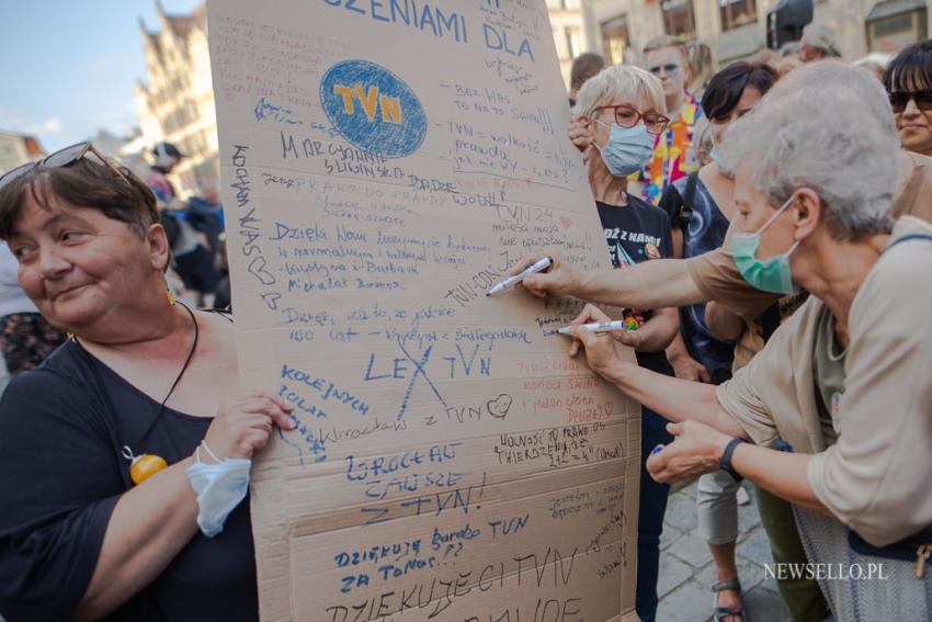 Wolne Media, Wolni Ludzie - manifestacja we Wrocławiu