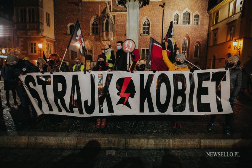 Strajk Kobiet 2021 we Wrocławiu