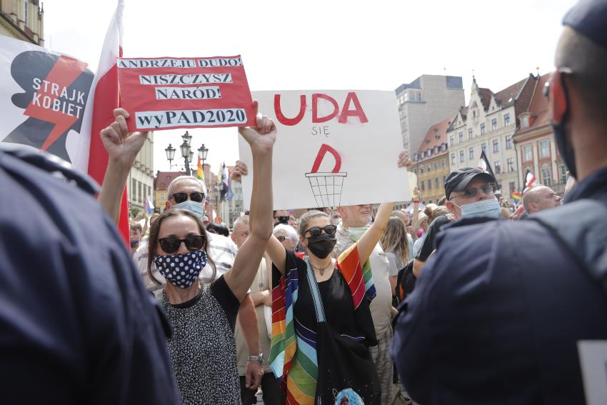 Andrzej Duda we Wrocławiu