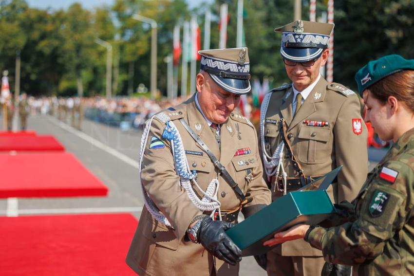 Promocja oficerska w Akademii Wojsk Lądowych we Wrocławiu