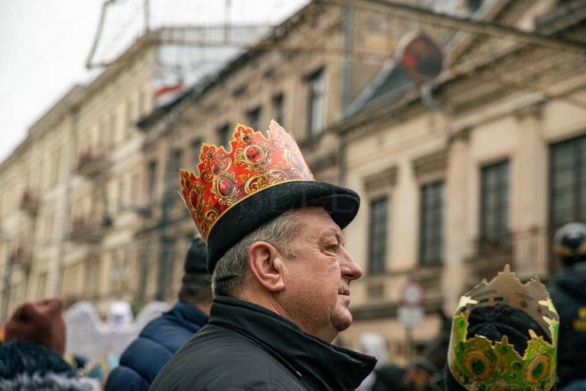 Orszak Trzech Króli 2024 w Łodzi