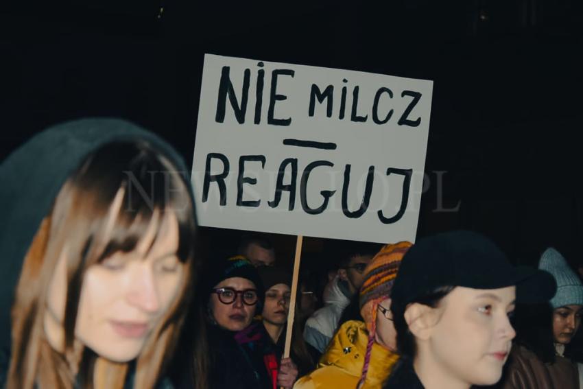 Na imię miała Liza - cichy protest w Warszawie