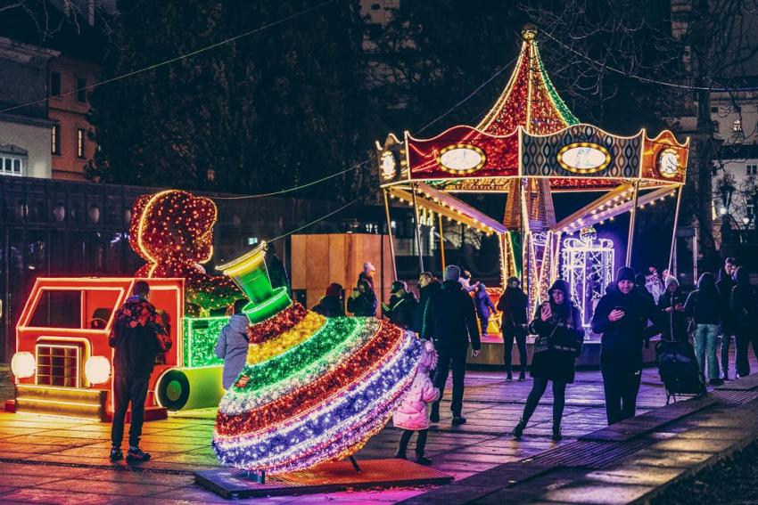 Iluminacje Świąteczne w Warszawie,