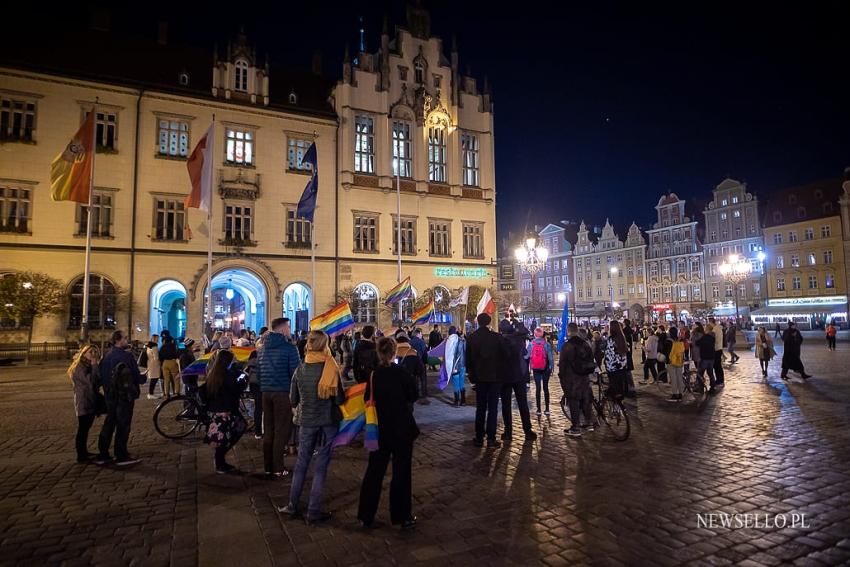 Jesteśmy u siebie - manifestacja LGBT we Wrocławiu