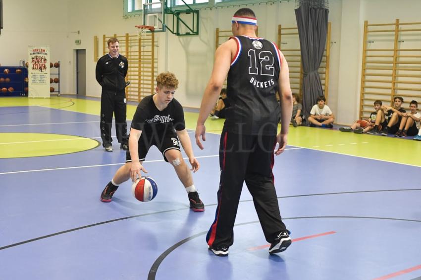 Harlem Globetrotters i WKS Śląsk w Dobrzykowicach