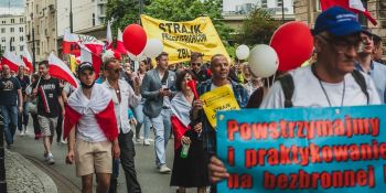 Strajk przedsiębiorców w Warszawie