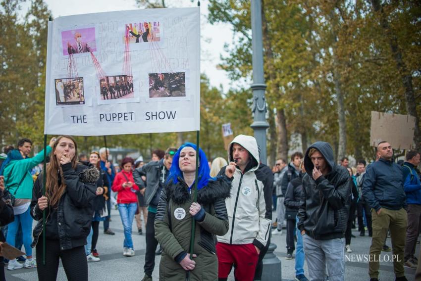 Wracają protesty antycovidowe w Europie