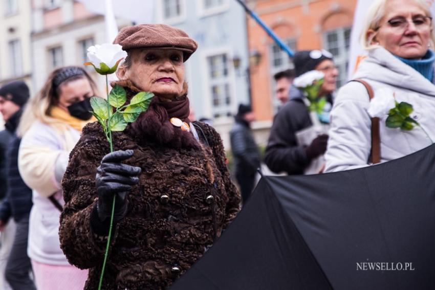 Żądamy Godności na Granicy - manifestacja w Gdańsku