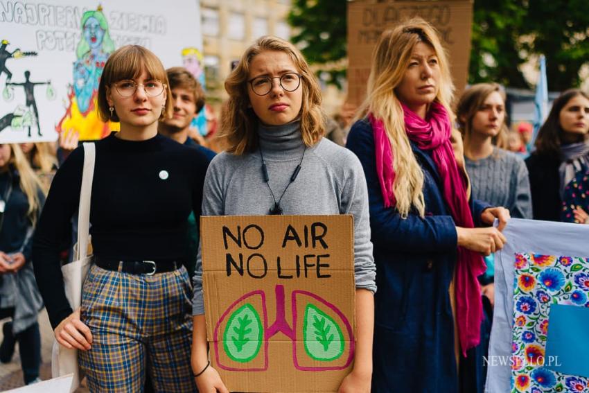 Młodzieżowy Strajk Klimatyczny w Poznaniu