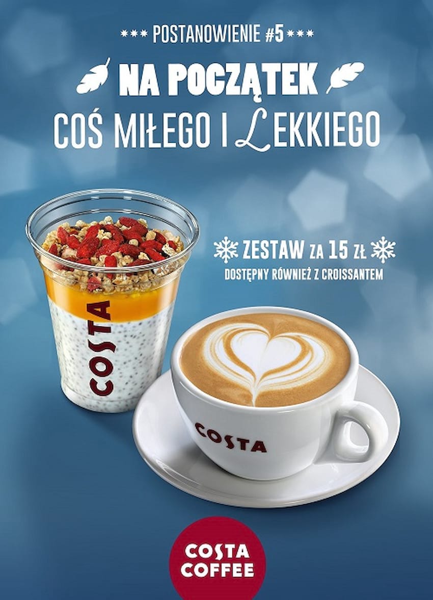 Królestwo śniadaniowych przyjemności w COSTA COFFEE!