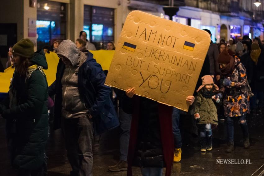 Stop Wojnie - protest w Łodzi