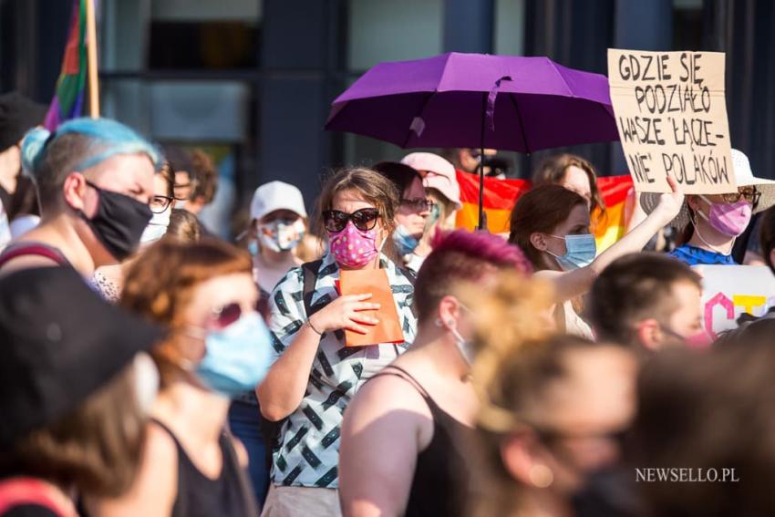 Protest LGBT: Gdańsk solidarny z Margot