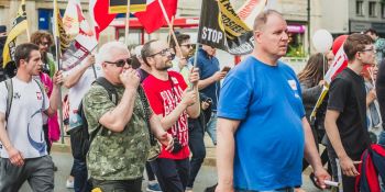 Strajk przedsiębiorców w Warszawie