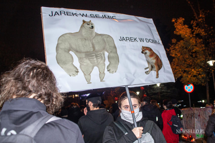 Strajk Kobiet: Blokada w Warszawie