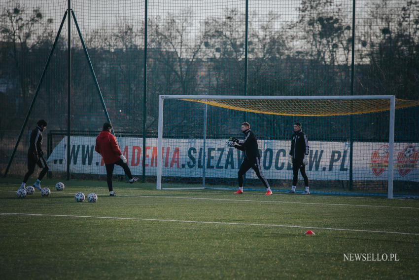 Piłkarze Śląska Wrocław trenują przed rundą wiosenną