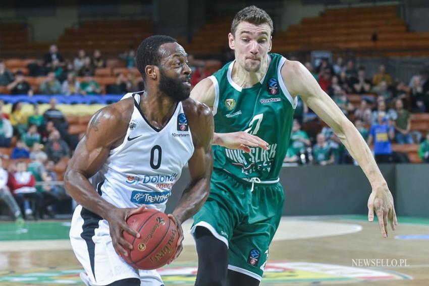 WKS Śląsk Wrocław - Dolomiti Energia Trento 77:68