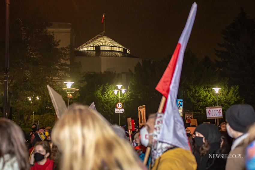 Strajk Kobiet: Blokada w Warszawie