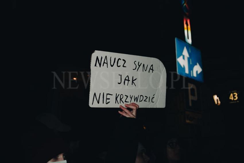 Na imię miała Liza - cichy protest w Warszawie