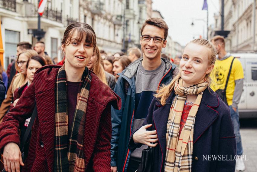 Pochód Juwenaliowy w Łodzi 2019