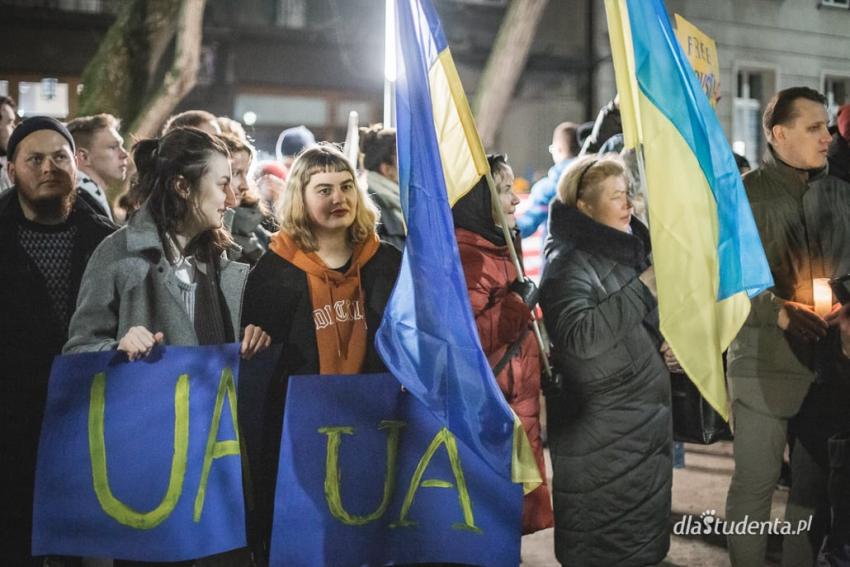 Marsz "Razem do zwycięstwa" i "Razem dla pokoju" w Krakowie